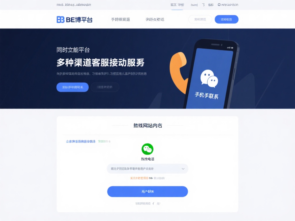 BB贝博平台客服全天在线服务操作指南 同时,平台拥有多渠道的客服接入方式。除了网站内置的