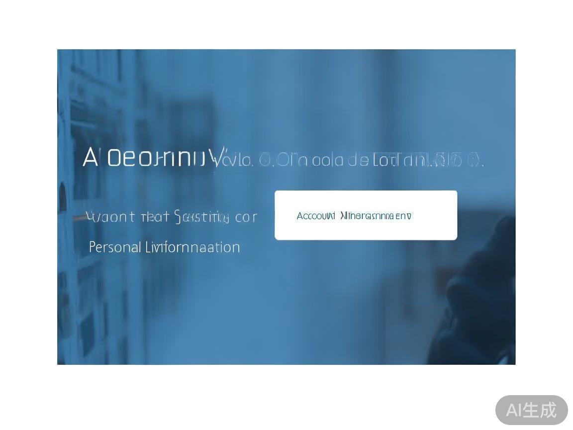 登录成功后，导航至【账户设置】或【个人信息】版块。